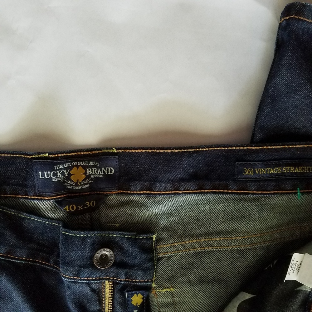 Lucky Brand Dark wash Vintage Straight Jeans